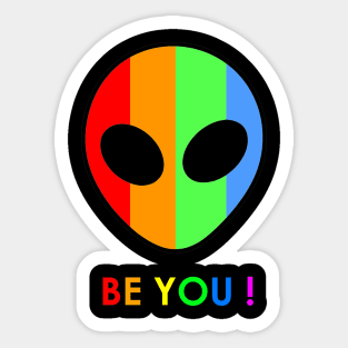 Be you Sticker